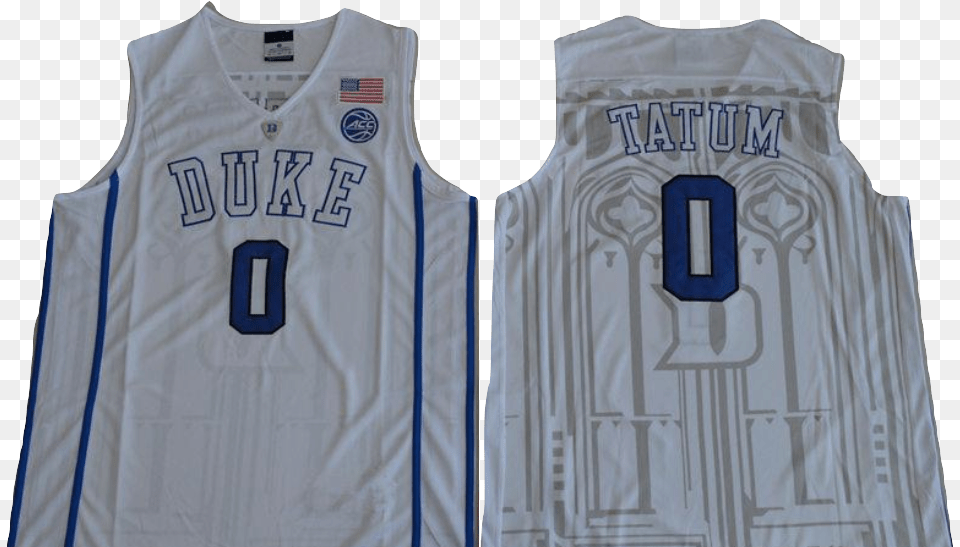 Jayson Tatum College Jersey Duke Devils Basketball Throwback Jerseys, Clothing, Shirt Png Image