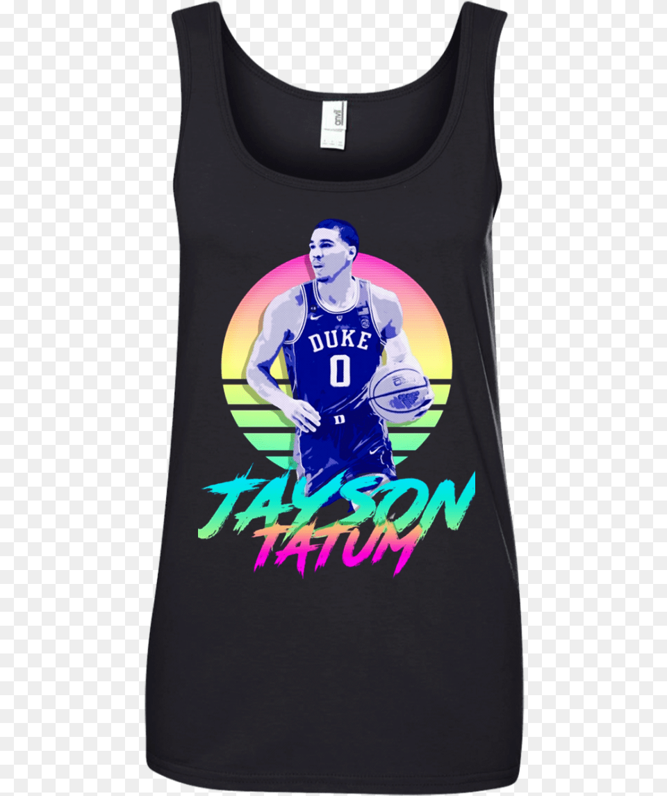Jayson Tatum Shirt Jayson Tatum Stickers, Clothing, Tank Top, Adult, Male Free Png