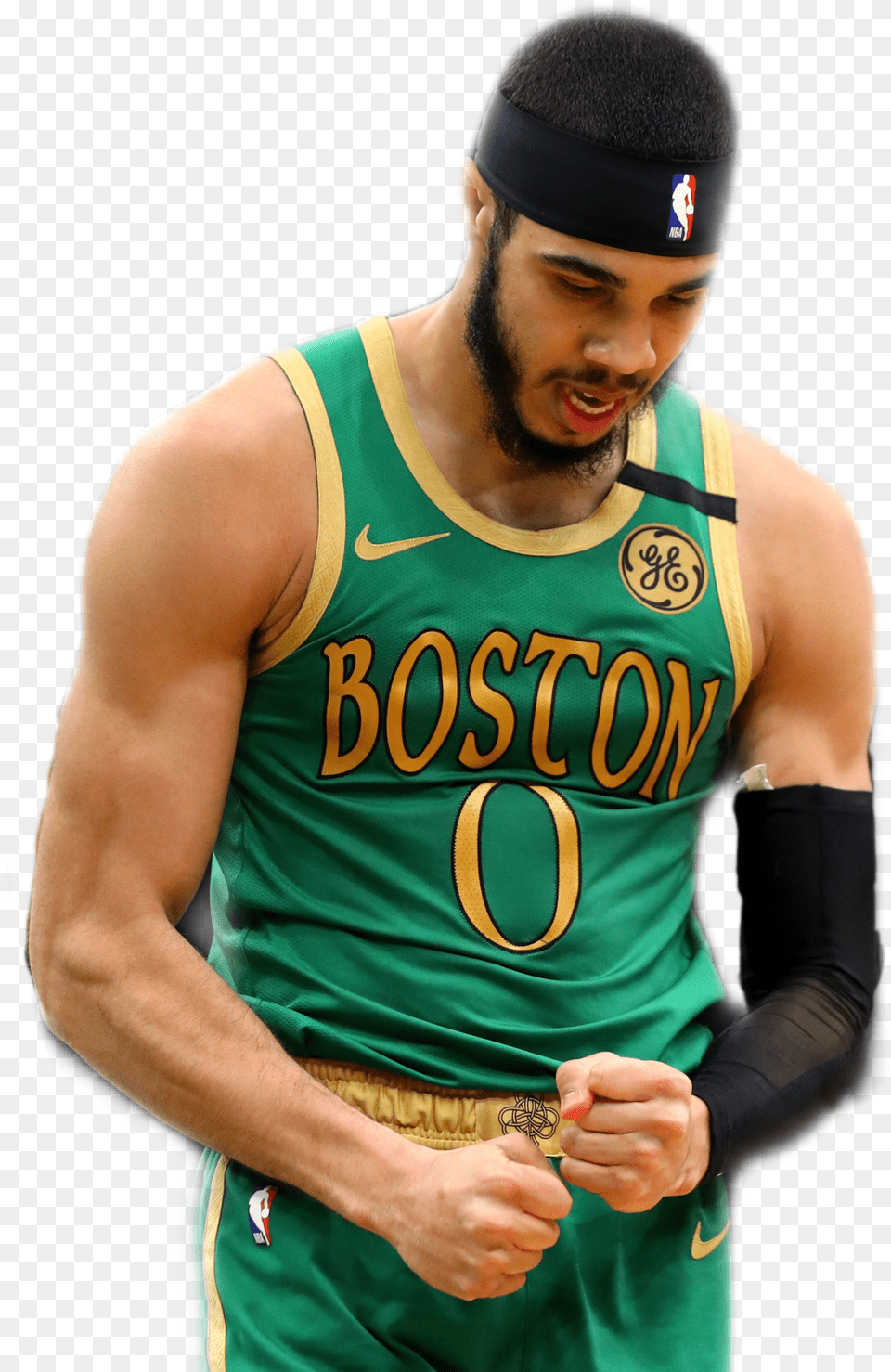 Jaysontatum Celtics Sticker By Jtisathing Active Tank, Body Part, Finger, Hand, Person Free Png Download