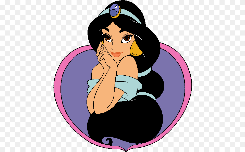 Jazmn Clipart Princess Jasmine Coloring Pages, Face, Head, Person, Cartoon Free Transparent Png