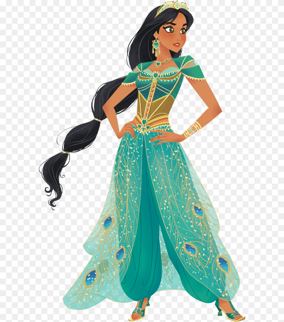 Jazmn De Aladdin, Clothing, Gown, Formal Wear, Dress Png Image