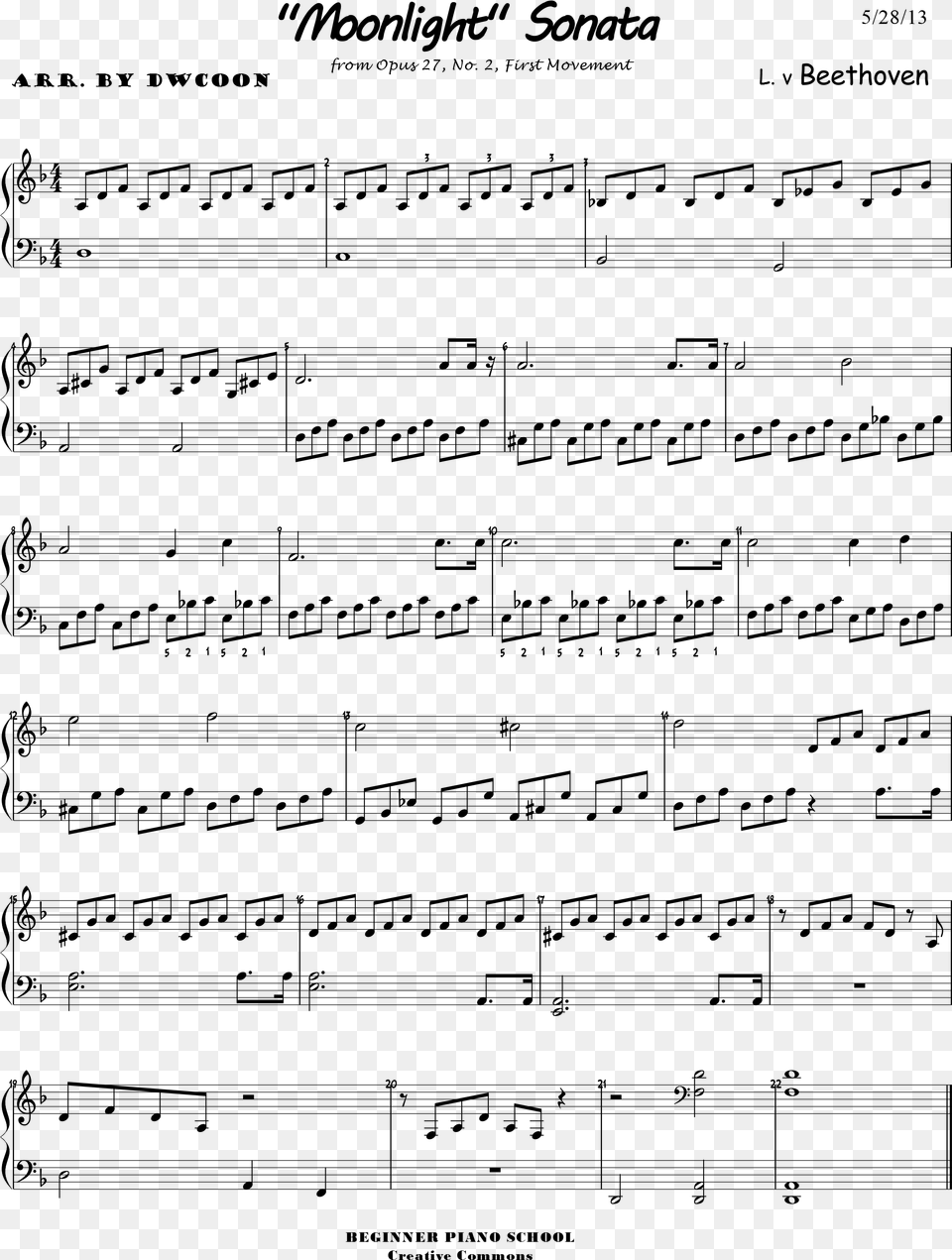 Jazz Alto Sax Sheet Music, Gray Free Png Download