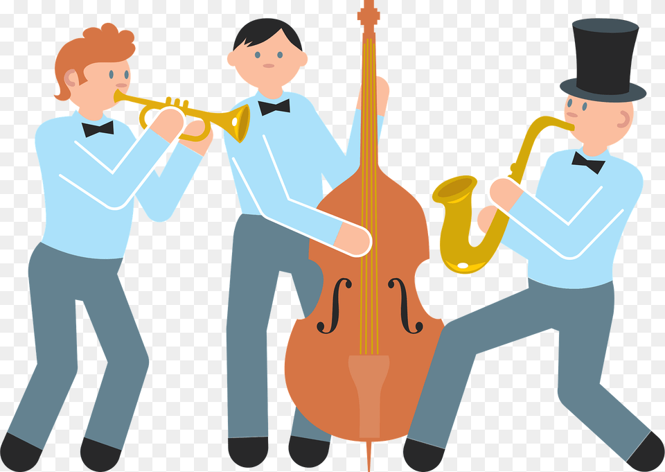 Jazz Band Clipart, Musician, Musical Instrument, Music Band, Music Png Image
