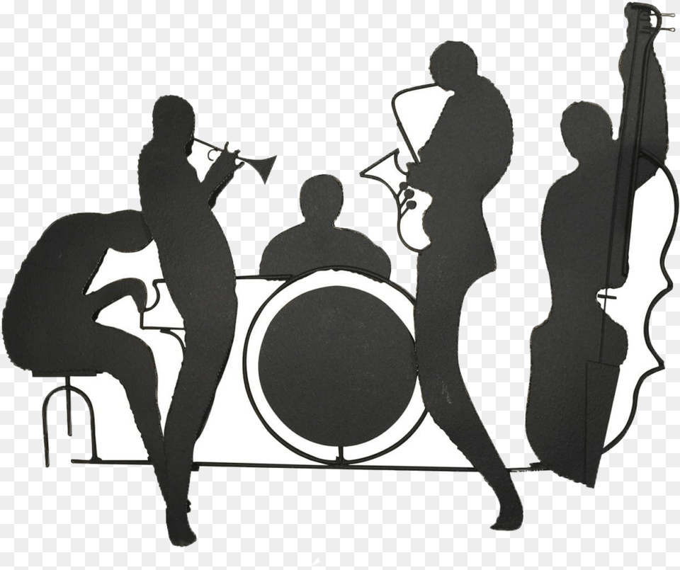 Jazz Band Musical Ensemble Big Band Musician Jazz Band Art Deco, Music, Person, Performer, Group Performance Png