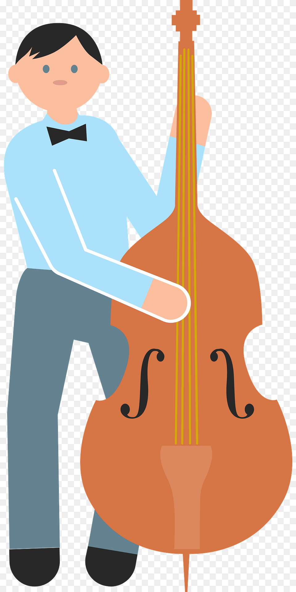 Jazz Band Musician Clipart, Cello, Musical Instrument, Boy, Child Free Transparent Png