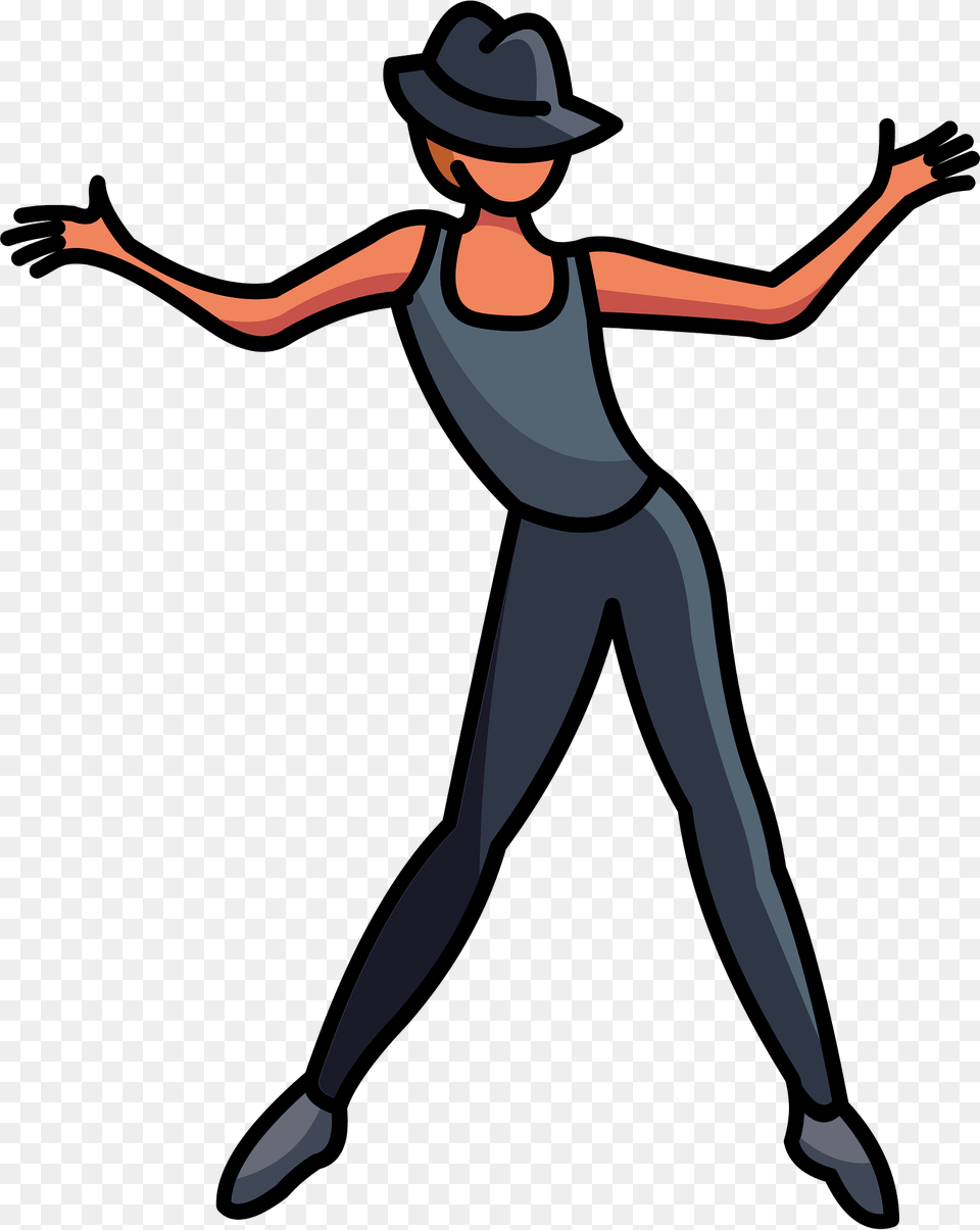 Jazz Dance Clipart, Dancing, Leisure Activities, Person, Clothing Png Image