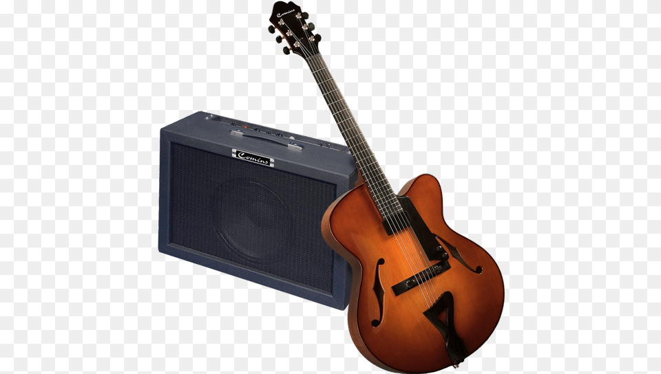 Jazz Guitar And Amp, Musical Instrument, Bass Guitar Free Png