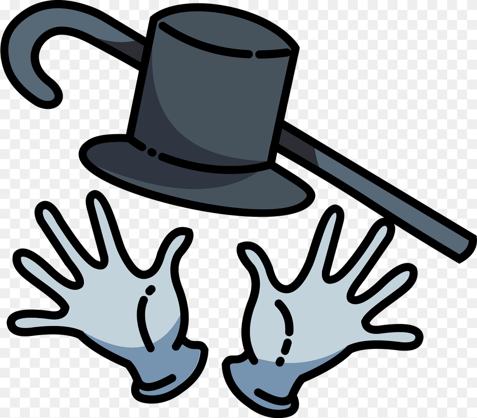 Jazz Hands Clipart, Clothing, Hat, Glove, People Png