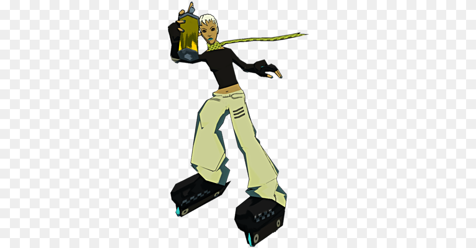 Jazz Jet Set Radio Females, Person, Face, Head Png Image