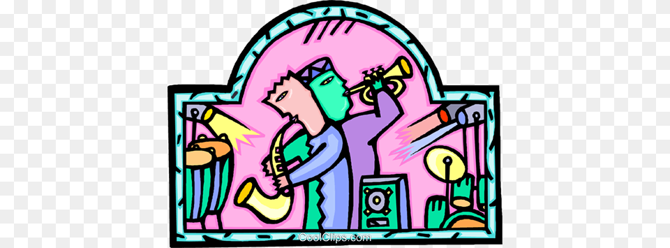Jazz Musicians Entertainment Royalty Free Vector Clip Art, Baby, Person, Face, Head Png Image