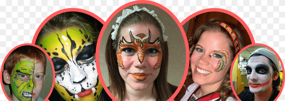 Jazzi Services Face Painting Banner Masquerade Ball, Art, Portrait, Collage, Photography Free Png Download