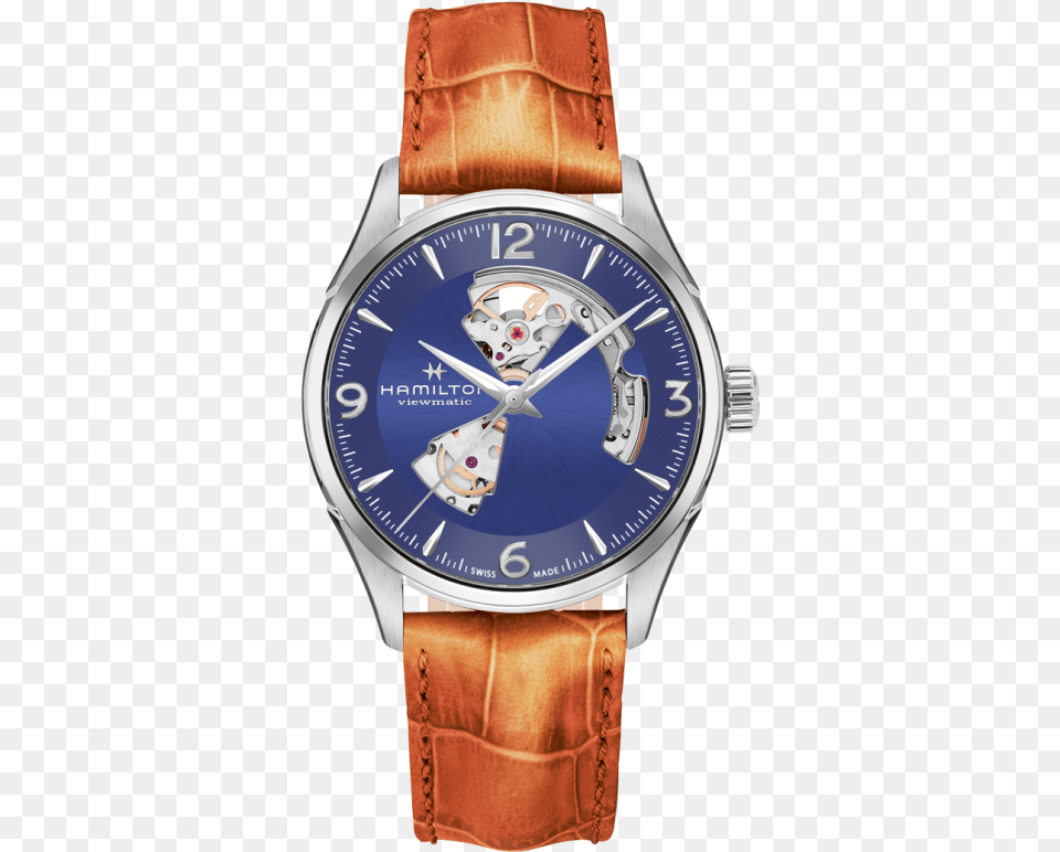 Jazzmaster Open Heart Auto, Arm, Body Part, Person, Wristwatch Free Png Download