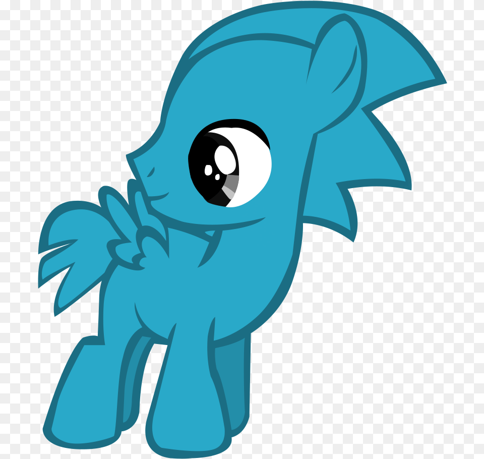 Jazzthetwilightgaia Classic Sonic Colt Foal Ponified Mlp Rainbow Dash39s Son, Animal, Bird, Jay, Baby Free Png Download