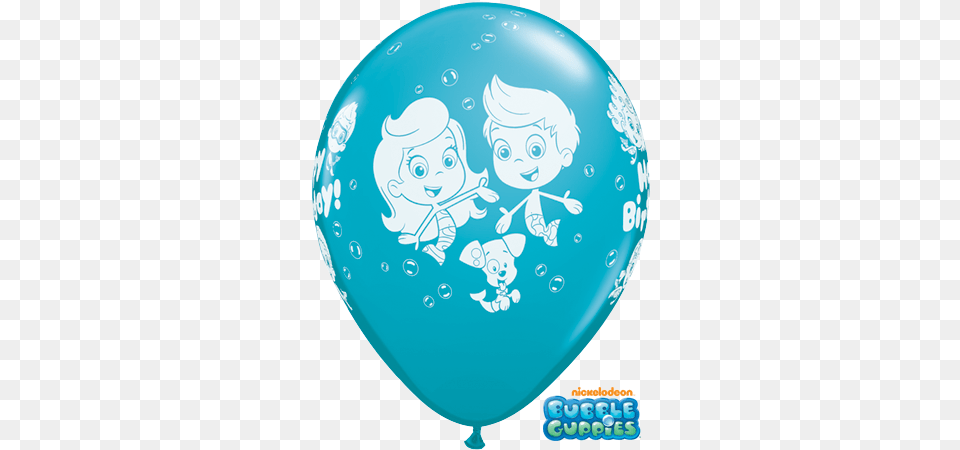 Jazzyballoons Ltd U003e Bubble Guppies Birthday Latex Balloon, Face, Head, Person, Baby Free Transparent Png