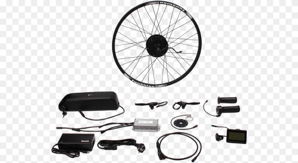Jb 92q 350w Electric Bike Wheel Hub Motor Conversion Electric Bicycle, Vehicle, Transportation, Tire, Spoke Free Transparent Png