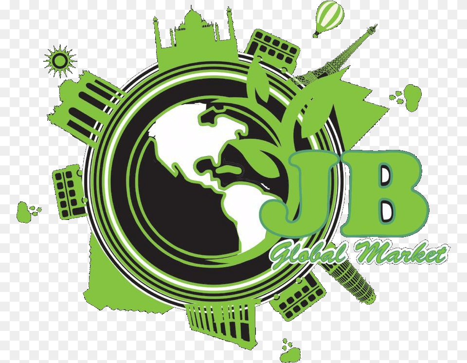 Jb Global Market Graphic Design, Green, Art, Graphics, Logo Png Image