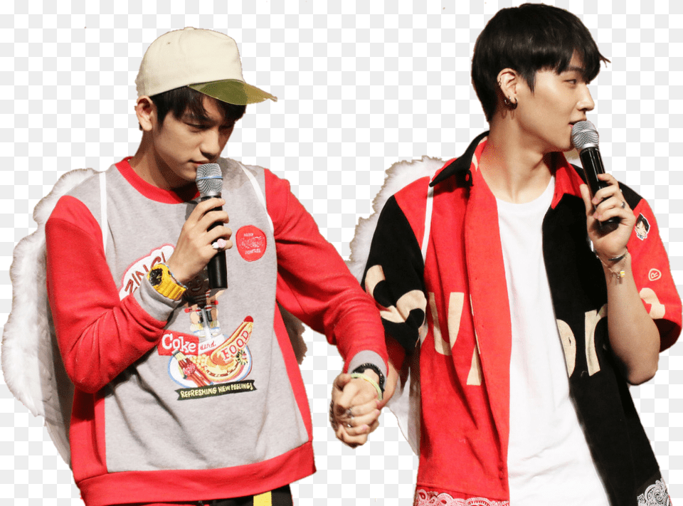 Jb Got7 And Jaebum, Hat, Microphone, Electrical Device, Clothing Free Png Download