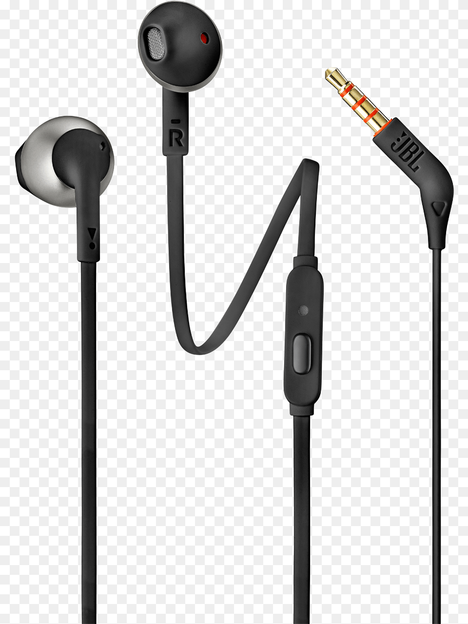 Jbl T205 In Ear Earphone Black, Electrical Device, Microphone, Electronics, Headphones Png Image