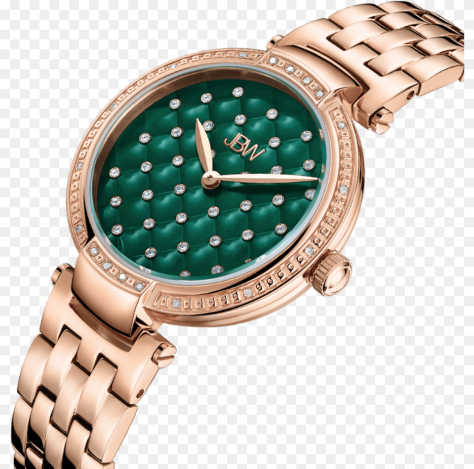 Jbw Gala J6356b Rose Gold Diamond Watch Angle 0700c7db, Arm, Body Part, Person, Wristwatch Png