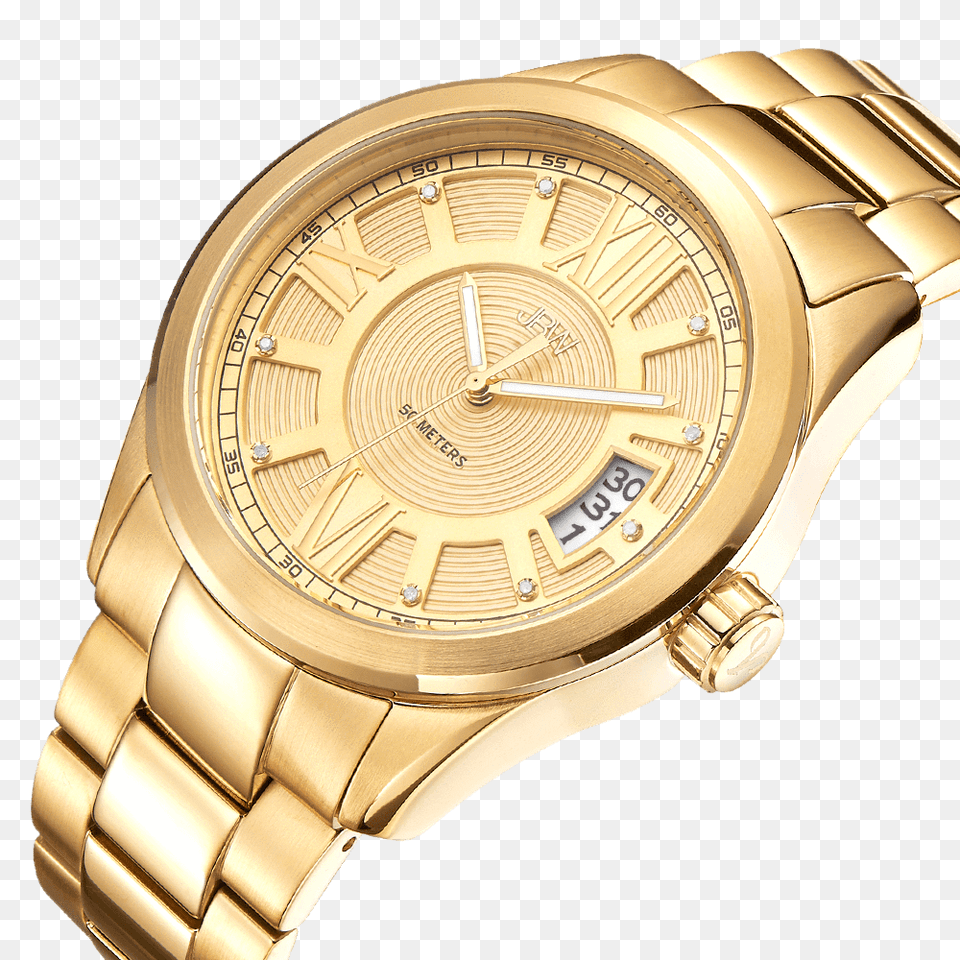 Jbw Mens Bond Ctw Gold Diamond Watch Jbw Watches, Arm, Body Part, Person, Wristwatch Png Image