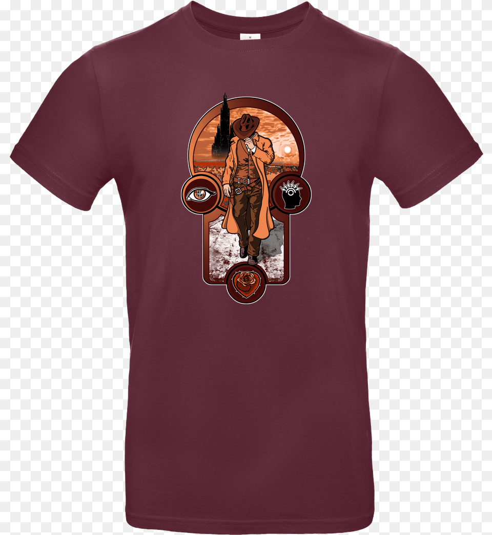 Jcmaziu The Gunslinger Creed T Shirt Bampc Exact, Clothing, T-shirt, Adult, Male Png Image