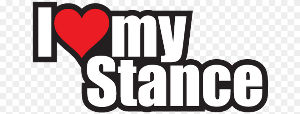 Jdm I Love My Stance Decal Language, Logo, Heart Png Image