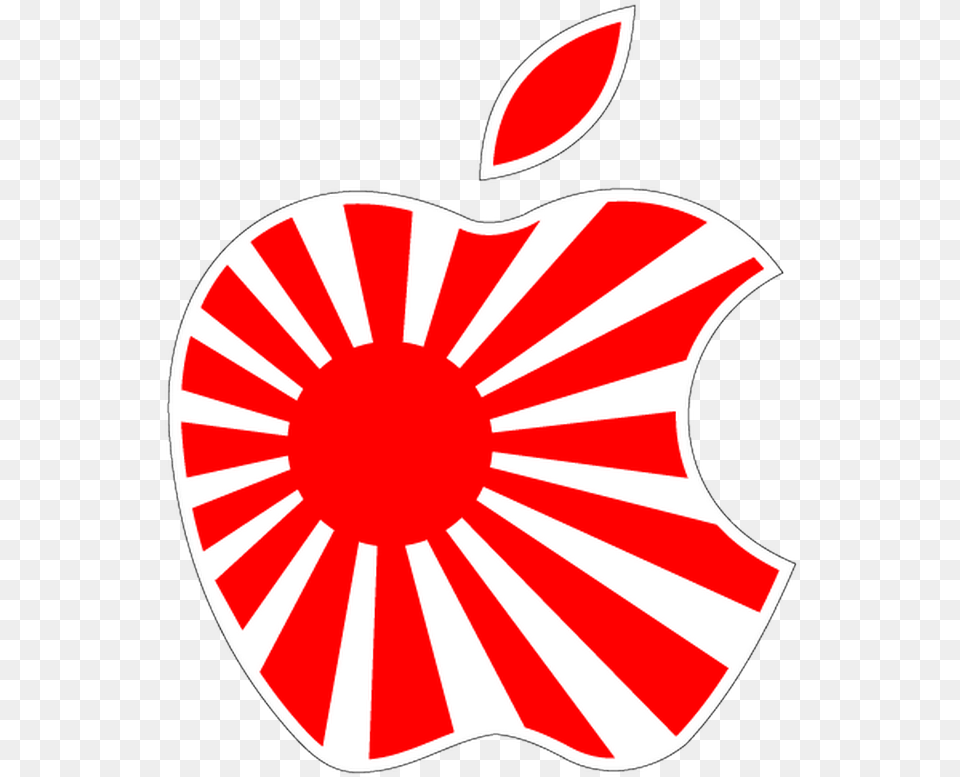 Jdm Logo Apple Drapeau Japon Sticker Brahma Kumari Jyoti Bindu, Food, Sweets Free Transparent Png