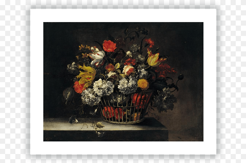 Jean Baptiste Monnoyer, Art, Painting, Plant, Flower Free Png Download