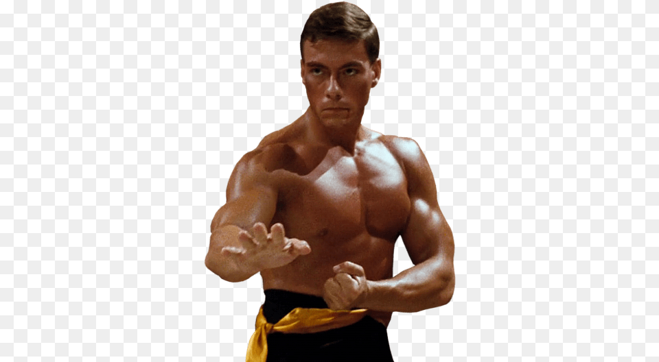 Jean Claude Van Damme Transparent, Adult, Body Part, Finger, Hand Free Png