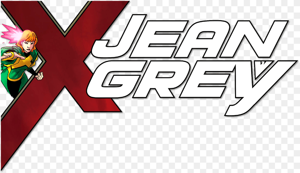 Jean Grey Logo Jean Grey 1 C Kirk Corner Box 1 In, Publication, Book, Comics, Adult Free Png