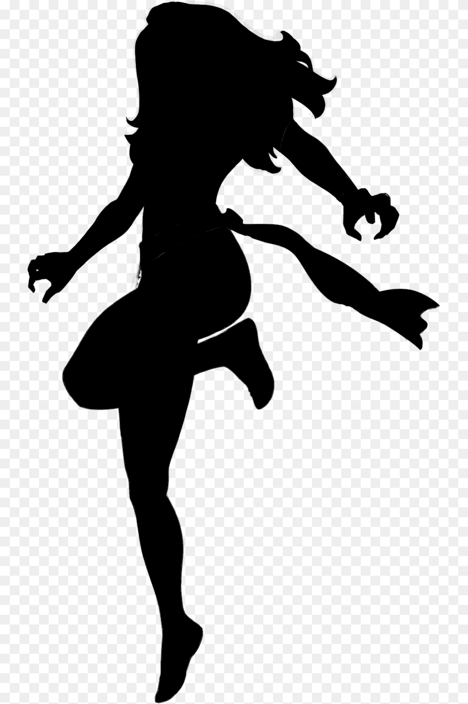 Jean Grey Spider Man Marvel Comics Marvel Jean Grey Silhouette, Gray Free Png Download