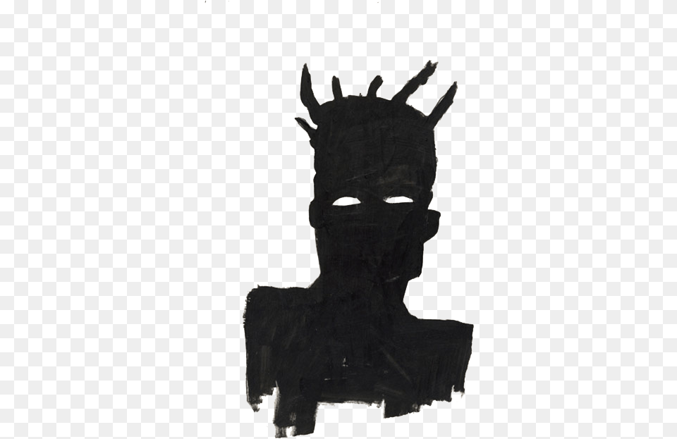 Jean Michel Basquiat Self Portrait, Silhouette, Baby, Person, Art Png