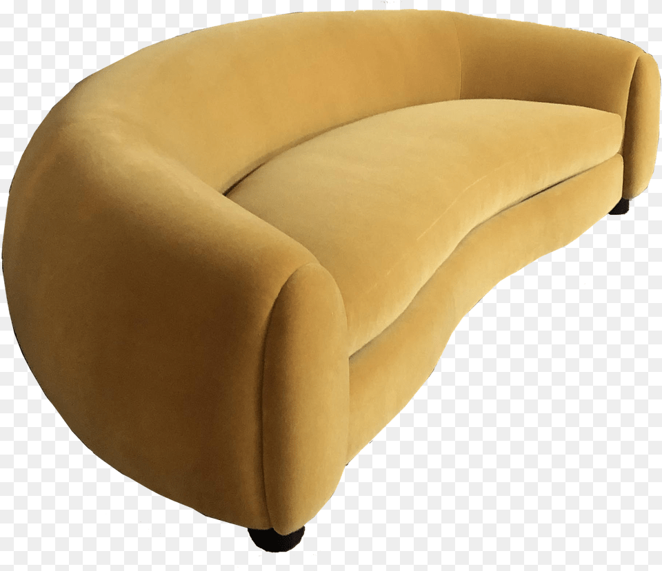 Jean Royere Sofa Replica, Couch, Furniture Png Image