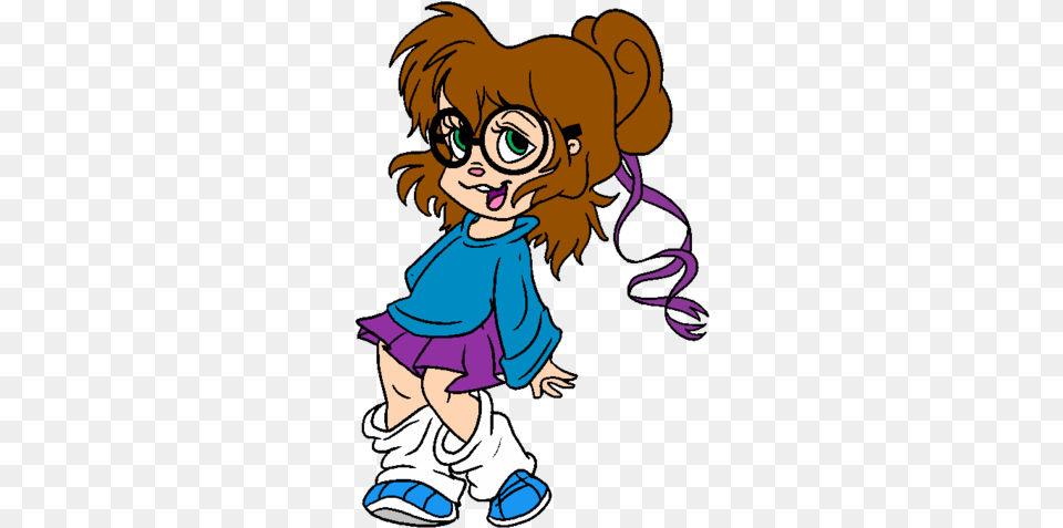 Jeanette Miller Alvin And The Chipmunks Jeanette, Book, Comics, Publication, Baby Free Transparent Png