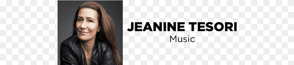 Jeanine Tesori For Broadway Leather Jacket, Clothing, Coat, Face, Portrait Free Transparent Png