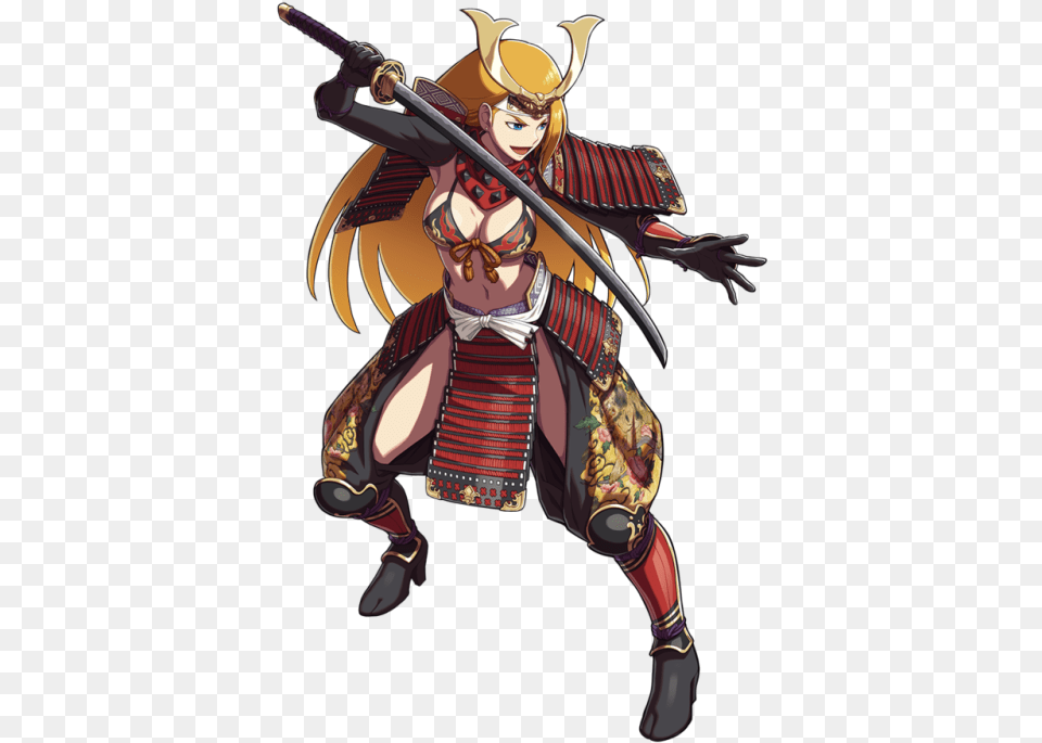 Jeanne D Arc World Heroes, Person, Samurai, Adult, Female Free Transparent Png