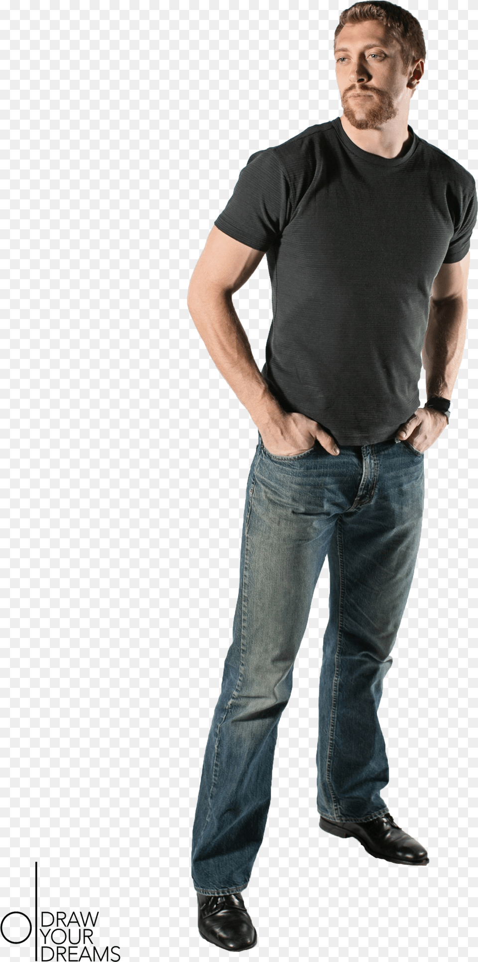 Jeans, Pants, Clothing, T-shirt, Standing Free Transparent Png
