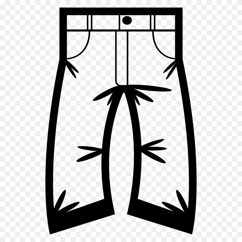 Jeans Emoji Clipart, Clothing, Pants, Shorts, Vest Png Image