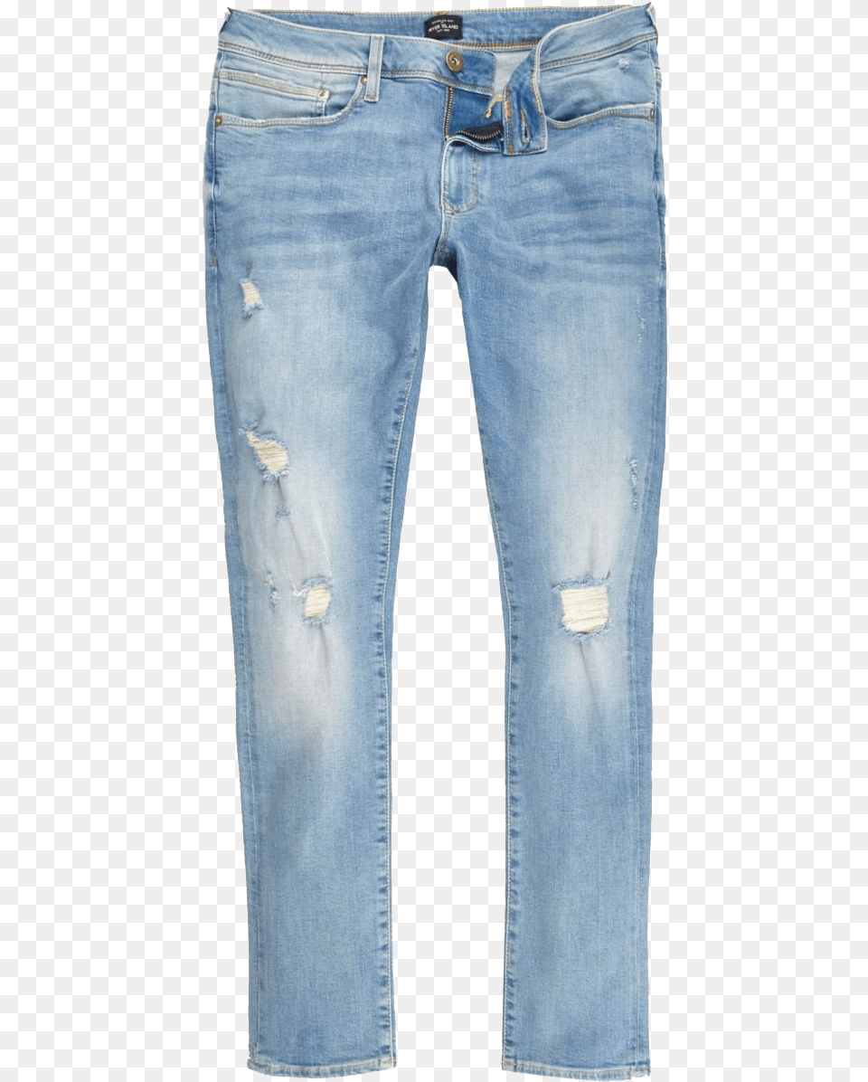 Jeans For Men Pics Light Ripped Blue Jeans, Clothing, Pants Free Png