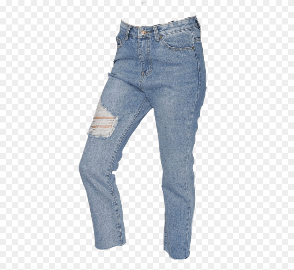 Jeans Momjeans Rippedjeans Ripped Clothing Clothes Ripped Mom Jeans, Pants Png