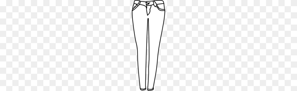 Jeans Outline Clip Art, Accessories, Clothing, Formal Wear, Pants Free Transparent Png