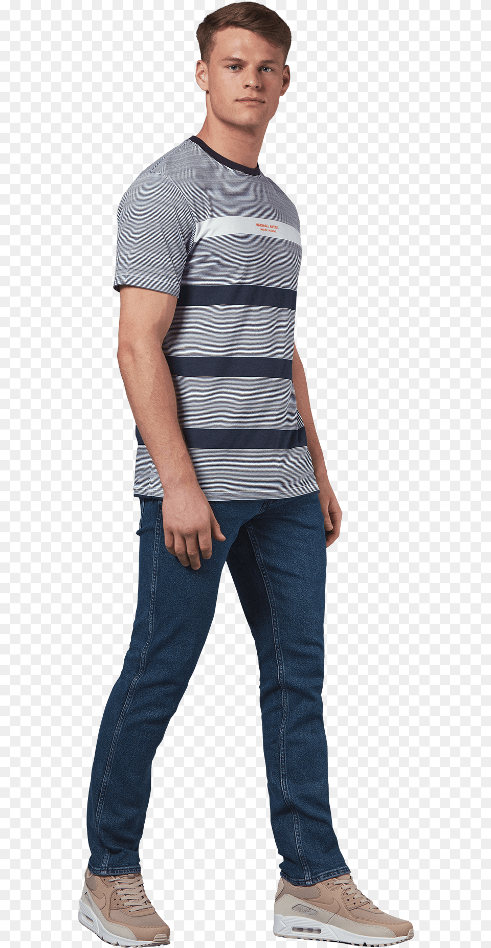 Jeans Shirt Hd, T-shirt, Clothing, Pants, Person Free Png