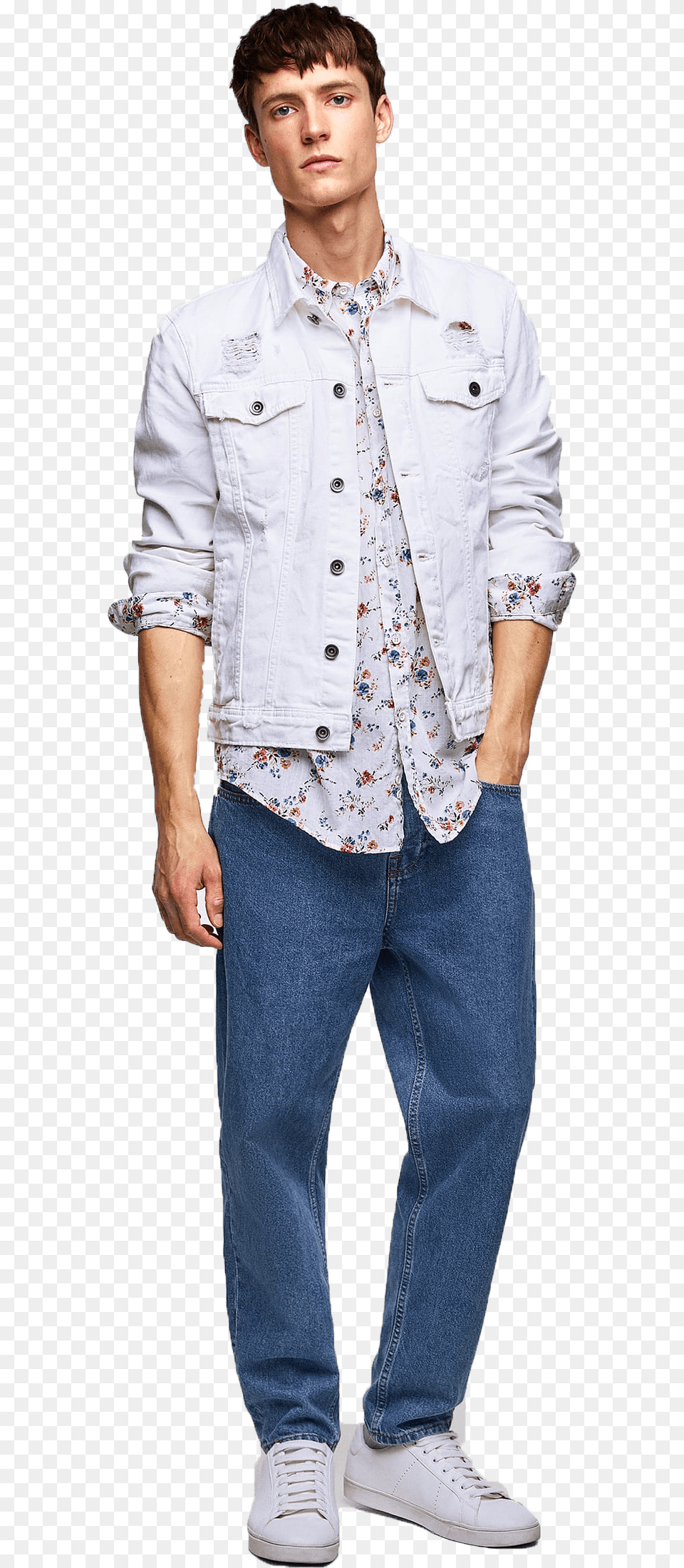 Jeans Shirt Model, Vest, Clothing, Pants, Person Png