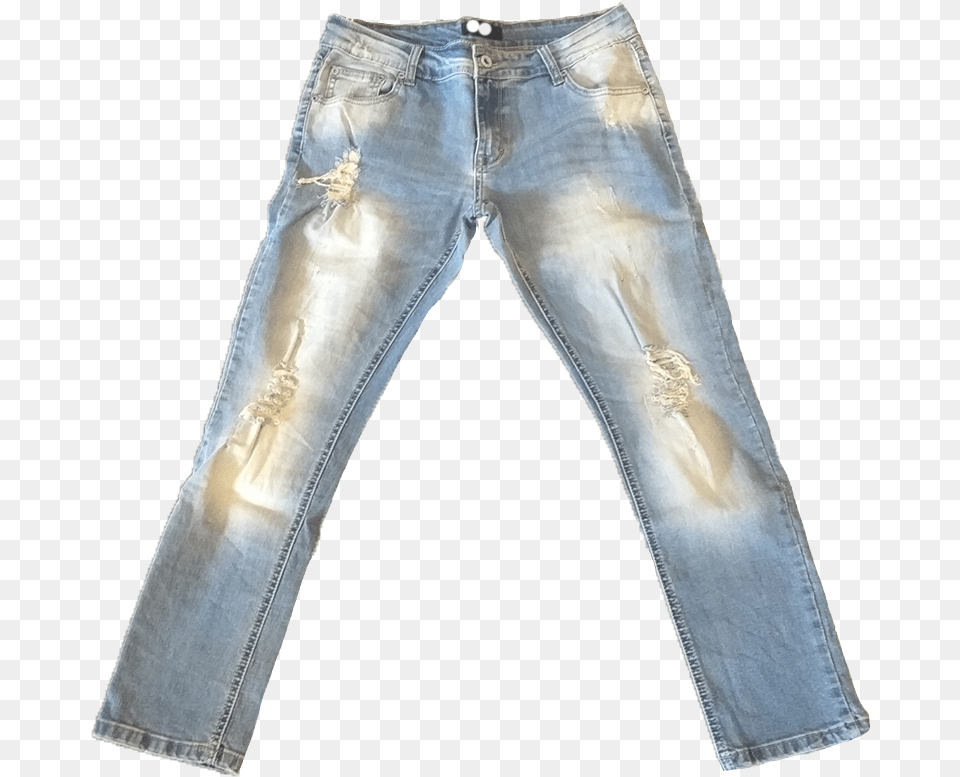 Jeans Trousers With Holes And Tears Trousers, Clothing, Pants Free Transparent Png