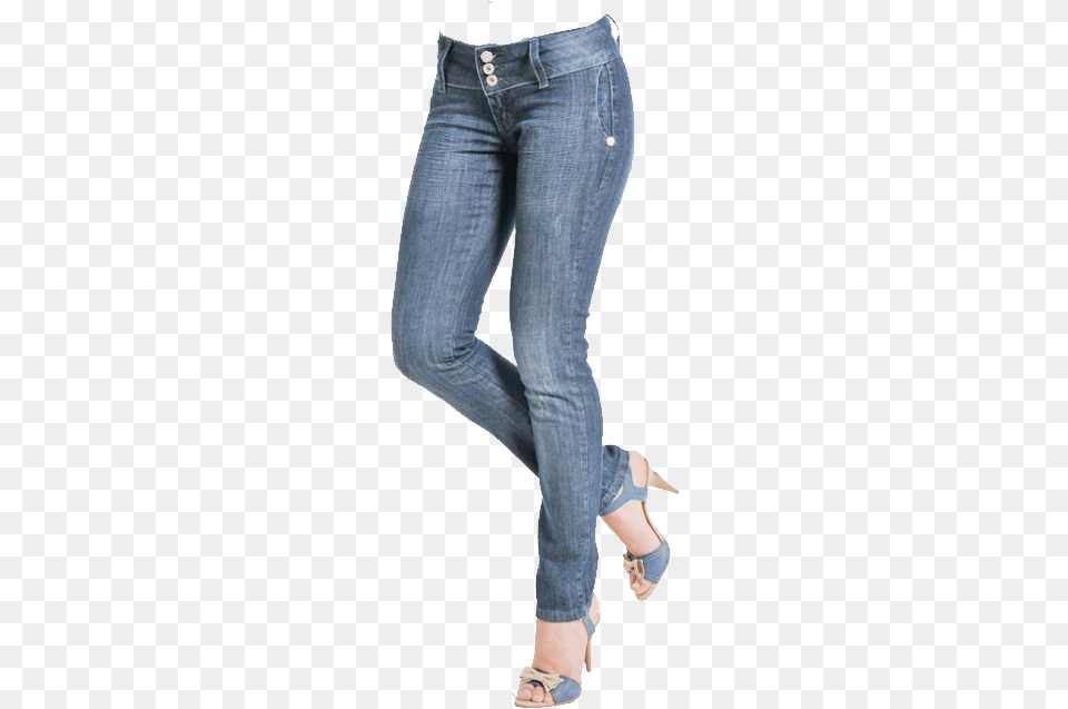 Jeans Women, Clothing, Shoe, Footwear, High Heel Free Png Download
