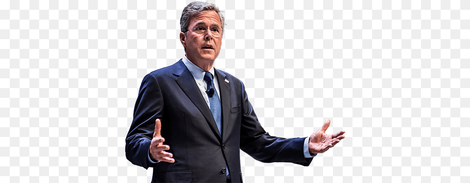 Jeb Bush Jeb Bush Wins, Man, Male, Jacket, Hand Free Png