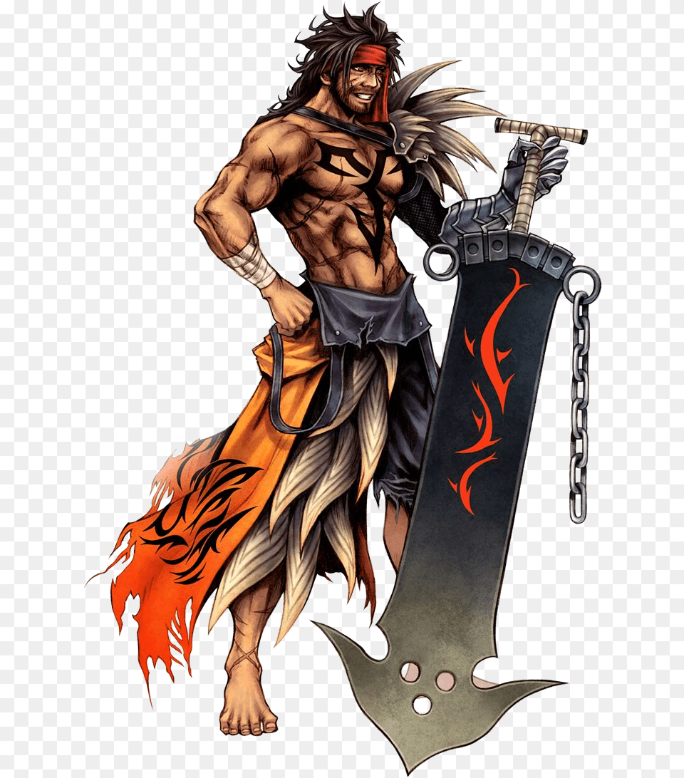 Jecht From Ffx Final Fantasy Dissidia, Adult, Person, Man, Male Free Transparent Png