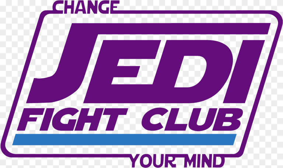 Jedi Fight Club, Logo, Purple Free Png