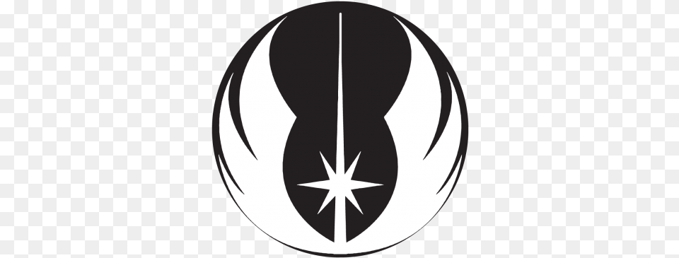 Jedi Gobo Jedi Order Logo, Stencil, Astronomy, Moon, Nature Free Png Download