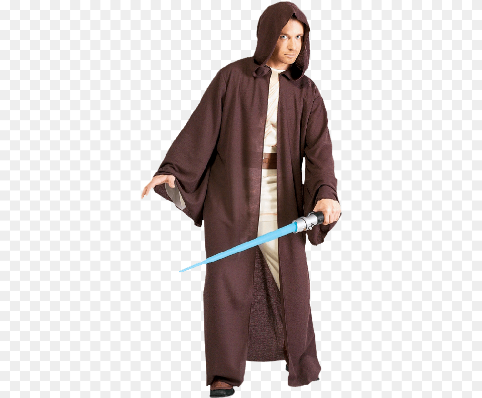 Jedi Knight Robe Deluxe Adult Costume, Clothing, Coat, Fashion, Female Png